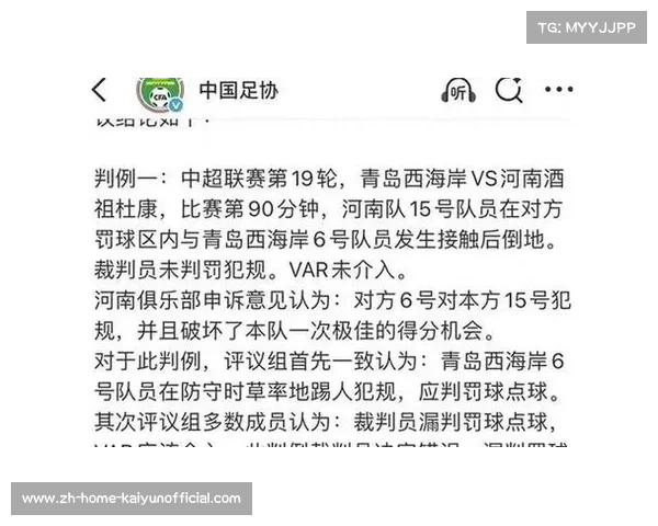 浙江队就点球漏判提出申诉 足协裁委会决定启动复核程序 浙江队就点球漏判提出申诉 足协裁委会决定启动复核程序